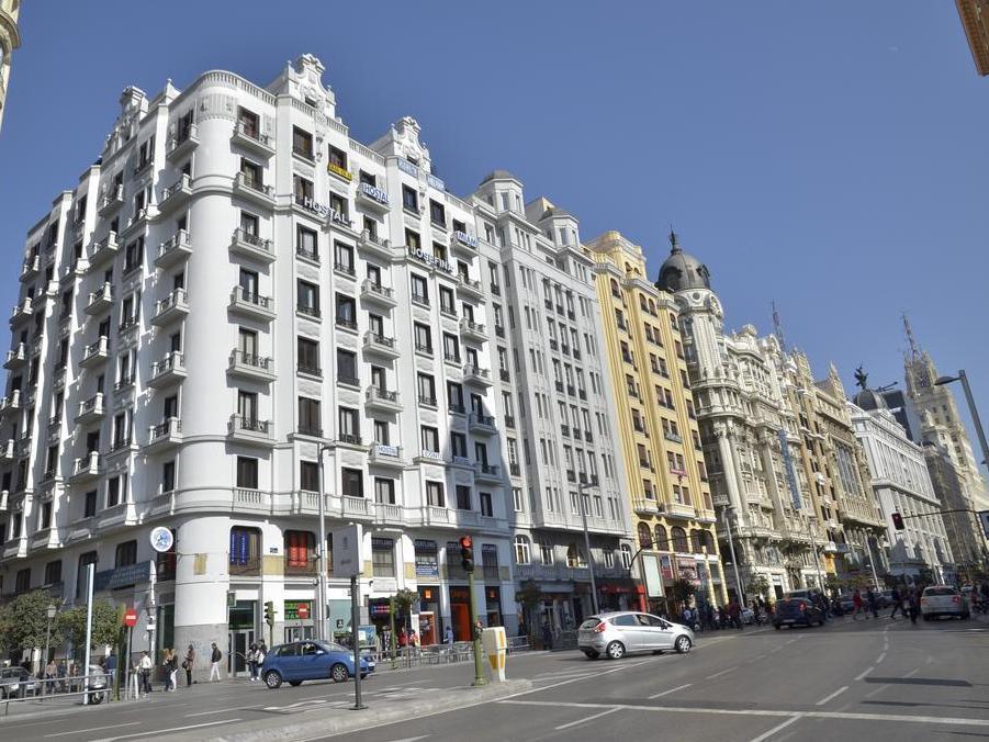 Hotel Hostal Valencia Madrid Exterior foto